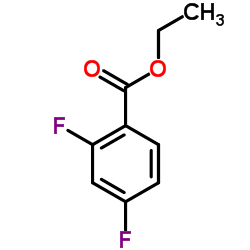 ETHYL 2,4-DIFLUOROBENZOATE structure