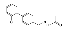 acetic acid,[4-(2-chlorophenyl)phenyl]methanol Structure