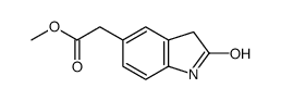 methyl 2-(2-oxoindolin-5-yl)acetate Structure