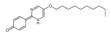 4-(5-decoxy-1H-pyrimidin-2-ylidene)cyclohexa-2,5-dien-1-one结构式