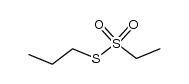 ethanethiosulfonic acid S-propyl ester结构式