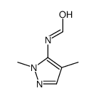 N-(2,4-dimethylpyrazol-3-yl)formamide结构式