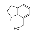 2,3-dihydro-1H-indol-7-ylmethanol结构式