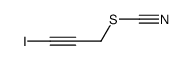 3-iodoprop-2-ynyl thiocyanate结构式