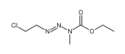 1-(2-chloroethyl)-3-methyl-3-carbethoxytriazene结构式