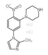 1-(5-(2-Methyl-1H-Imidazol-1-Yl)-2-Nitrophenyl)Piperazine Dihydrochloride picture