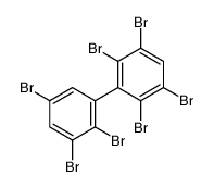 1,2,4,5-tetrabromo-3-(2,3,5-tribromophenyl)benzene Structure