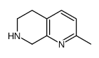 2-methyl-5,6,7,8-tetrahydro-1,7-naphthyridine structure
