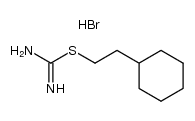S-(2-cyclohexyl-ethyl)-isothiourea; hydrobromide结构式