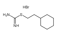 S-(2-cyclohexyl-ethyl)-isothiourea; hydrobromide Structure