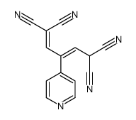 3-pyridin-4-ylpenta-1,3-diene-1,1,5,5-tetracarbonitrile Structure