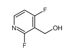 (2,4-difluoropyridin-3-yl)methanol结构式