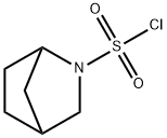2-氮杂双环[2.2.1]庚烷-2-磺酰氯结构式