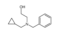 2-[苄基(环丙基甲基)氨基]乙醇结构式