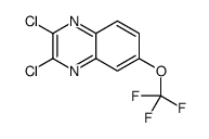 2,3-Dichloro-6-(trifluoromethoxy)quinoxaline Structure
