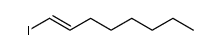 1-Iodo-1-octene结构式