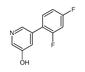 5-(2,4-difluorophenyl)pyridin-3-ol Structure