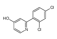 2-(2,4-dichlorophenyl)-1H-pyridin-4-one Structure