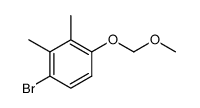 3-Bromo-6-(methoxymethoxy)-o-xylene Structure