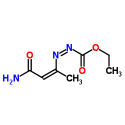 Diazenecarboxylic acid,(3-amino-1-methyl-3-oxo-1-propenyl)-,ethyl ester (9CI)结构式