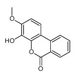 4-hydroxy-3-methoxybenzo[c]chromen-6-one结构式