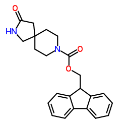 N-FMOC-2,8-diazaspiro[4.5]decan-3-one structure