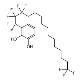 3-(nonafluoropentadecyl)catechol Structure