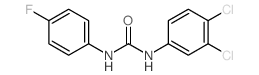 1-(3,4-Dichlorophenyl)-3-(4-fluorophenyl)urea Structure