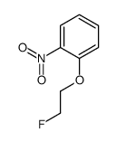 1-(2-fluoroethoxy)-2-nitrobenzene structure