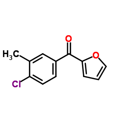 (4-Chloro-3-methylphenyl)(2-furyl)methanone结构式