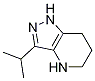 3-isopropyl-4,5,6,7-tetrahydro-1H-pyrazolo[4,3-b]pyridine结构式