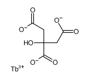 Citric acid terbium(III) salt结构式