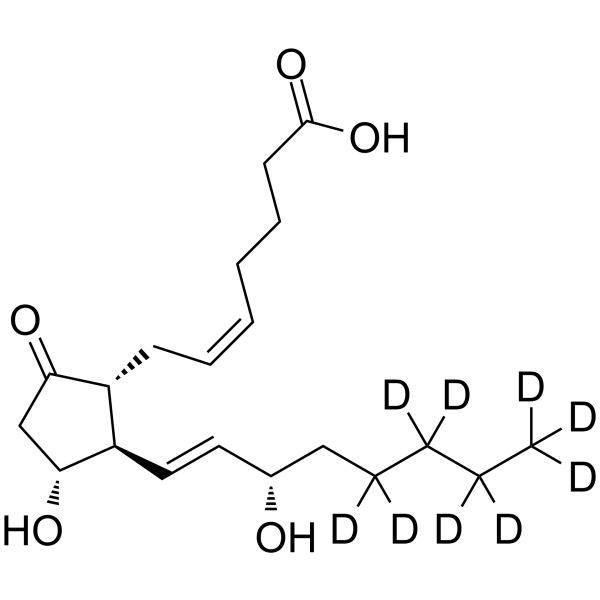 Prostaglandin E2-d9结构式