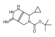 tert-Butyl 3-amino-6-cyclopropyl-4,6-dihydropyrrolo[3,4-c]pyrazole-5(1H)-carboxylate picture