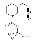 (S)-Tert-Butyl 3-(azidomethyl)piperidine-1-carboxylate structure