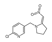 2-chloro-5-[[2-(nitromethylidene)pyrrolidin-1-yl]methyl]pyridine Structure