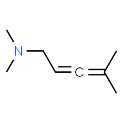 2,3-Pentadien-1-amine,N,N,4-trimethyl-(9CI)结构式