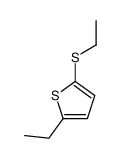 2-ethyl-5-ethylsulfanylthiophene Structure
