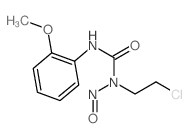 Urea,N-(2-chloroethyl)-N'-(2-methoxyphenyl)-N-nitroso-结构式