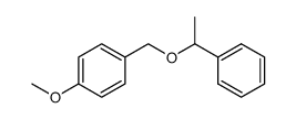 1-methoxy-4-((1-phenylethoxy)methyl)benzene Structure