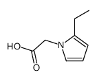 1H-Pyrrole-1-aceticacid,2-ethyl-(9CI)结构式