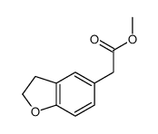 METHYL 2-(2,3-DIHYDROBENZOFURAN-5-YL)ACETATE Structure