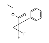 ethyl 2,2-difluoro-1-phenylcyclopropane-1-carboxylate Structure