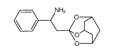 2-(2,4,10-trioxaadamantan-3-yl)-1-phenylethan-1-amine结构式