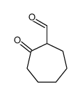2-oxocycloheptanecarbaldehyde Structure