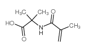 N-Methacryloyl-2-methylalanine structure