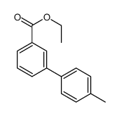 ethyl 3-(4-methylphenyl)benzoate Structure