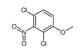 1,3-dichloro-4-methoxy-2-nitro-benzene Structure