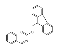 9H-fluoren-9-ylmethyl N-benzylidenecarbamate结构式