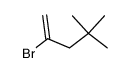 2-bromo-4,4-dimethyl-pent-1-ene结构式